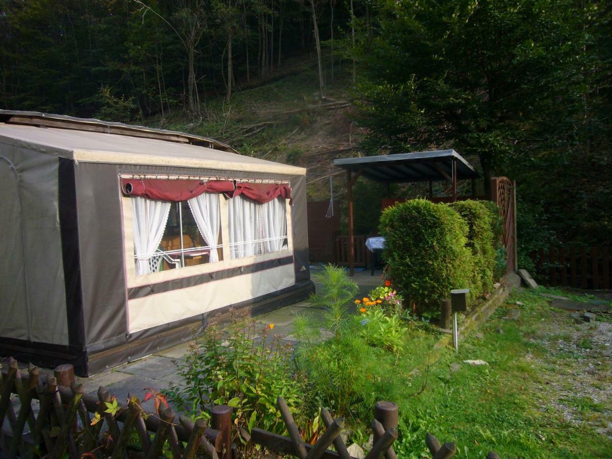 Hotel Mietwohnwagen Lonau Exterior foto